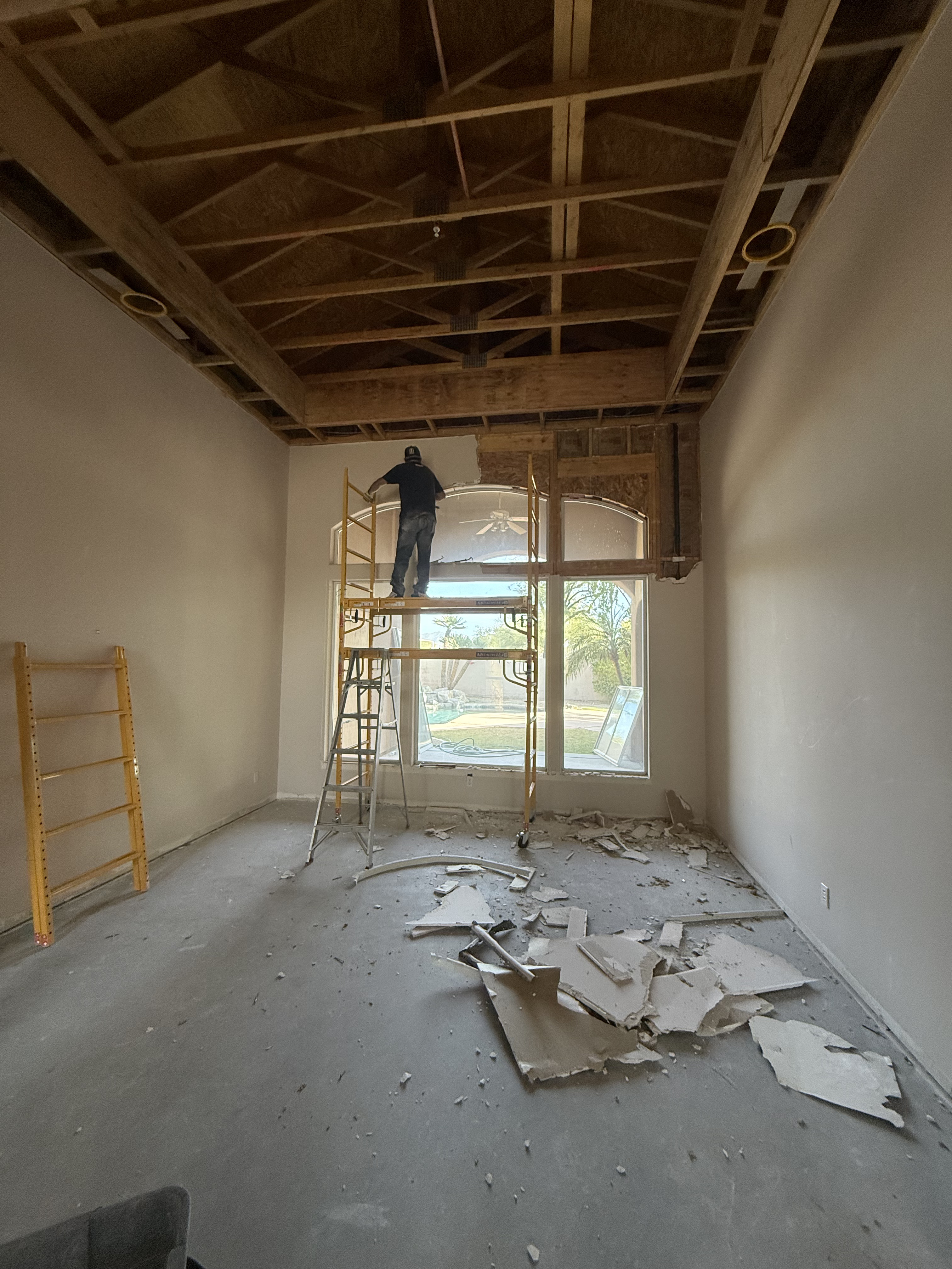 Flooring removal project